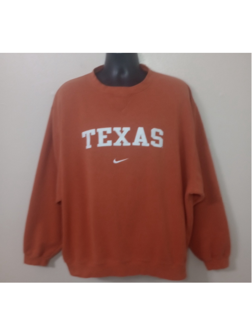 Vintage 90s Y2K Texas Longhorns Adult XXL NCAA Sweatshirt Nike Team Relax Fit
